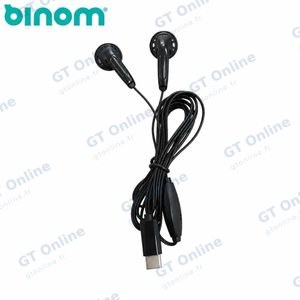 Écouteurs Filaires USB-C Binom X3/X3S Noir