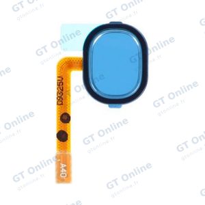 Lecteur Empreinte Premium Samsung Galaxy A40 A405 Bleu