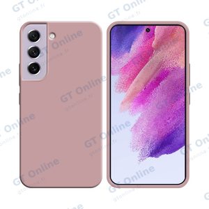 Coque Silicone Compatible pour Samsung Galaxy S21 FE G990 (#17) Rose