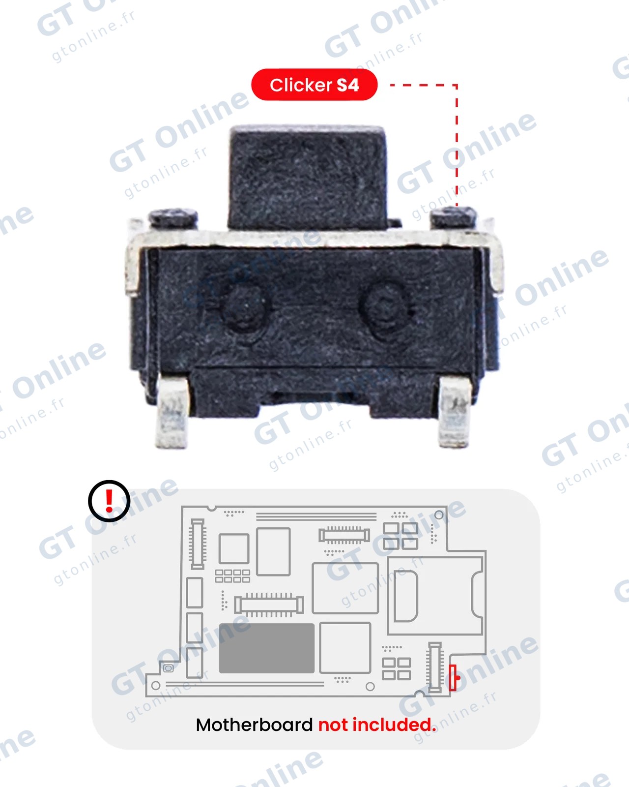 Pièce à microsouder pour Clicker S4