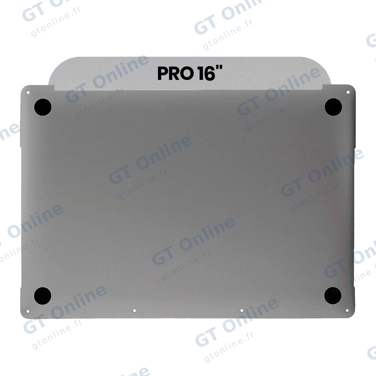Coque inférieure pour Apple MacBook Pro 16" A2485 (2021) (origine d'occasion, gris sidéral)