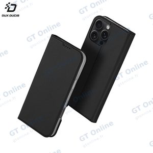 Housse de Protection Skin Pro Dux Ducis pour Apple iPhone 16 Pro Max Noir