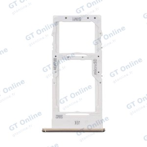 Tiroir Sim Premium Samsung Galaxy A51 5G A516 Blanc Prismatique