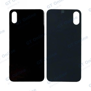 Vitre Arrière Apple iPhone XS Max (Laser LH) Noir