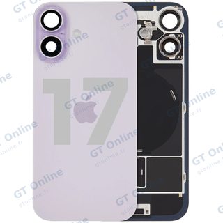 Vitre arrière pour Apple iPhone 17 (origine d'occasion — grade A, Lavender)
