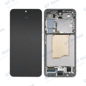 Écran Tactile Original Assembled avec Châssis Compatible Samsung Galaxy S25 S931 GH82-36329A Gris