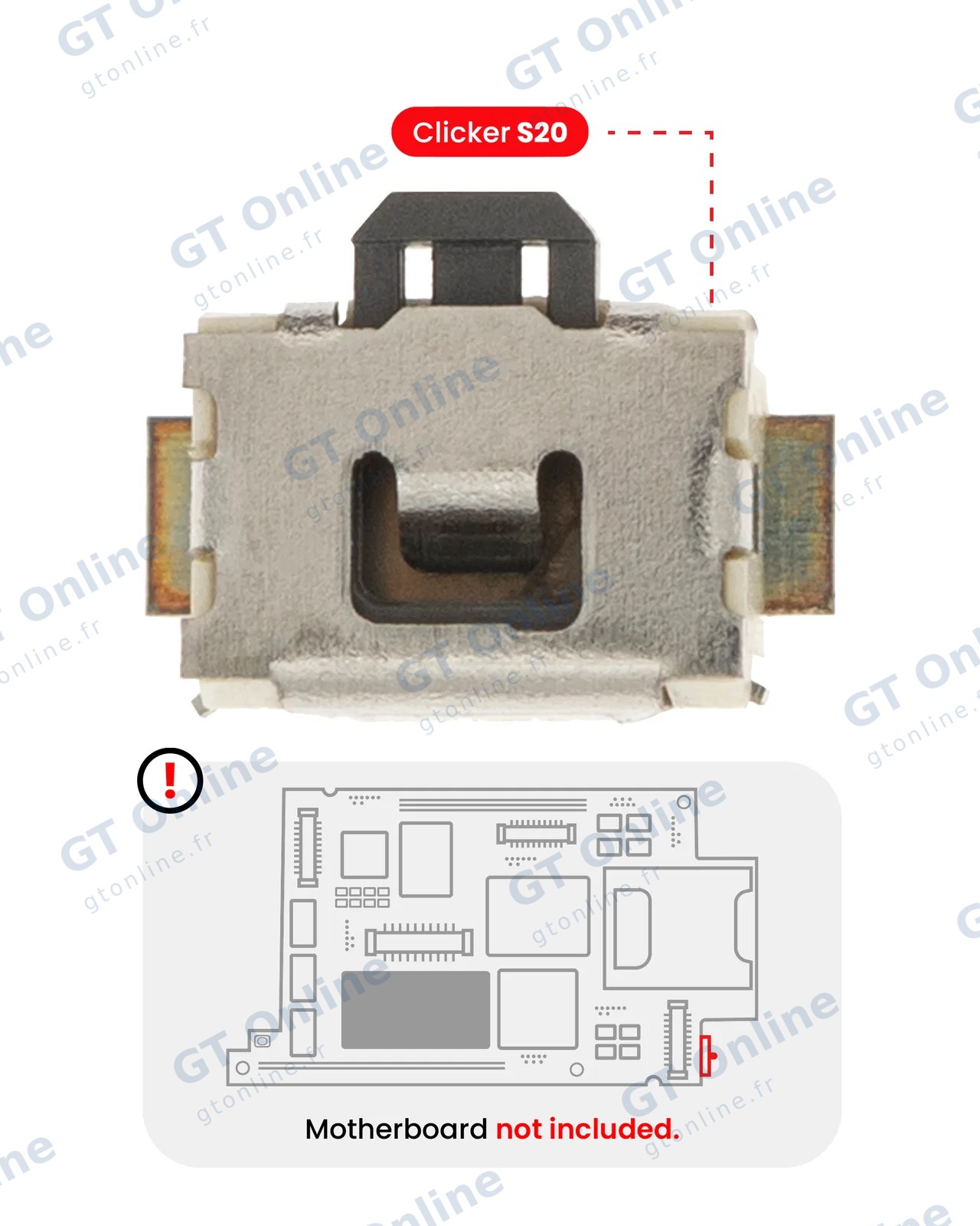 Pièce à microsouder pour Clicker S20