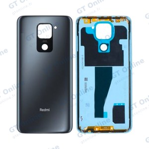 Cache Arrière Premium Xiaomi Redmi Note 9 Gris de Minuit