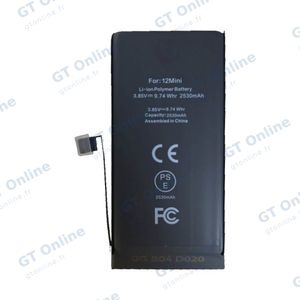 Batterie High Capacity Apple iPhone 12 Mini (TI 2530mAh)