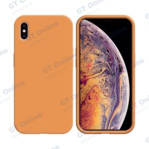 Coque Silicone Compatible pour Apple iPhone XS Max (#61) Corail