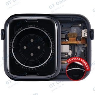 Châssis pour Apple Watch Series 8 (45MM) (origine d'occasion — grade A, Cellular Version, Aluminum / Midnight)