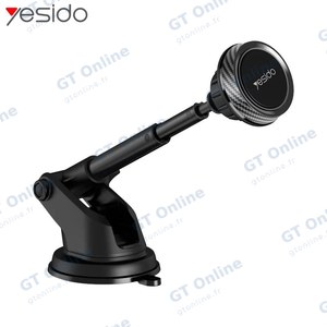 Support Smartphone Magnétique pour Voiture Yesido C67 Noir