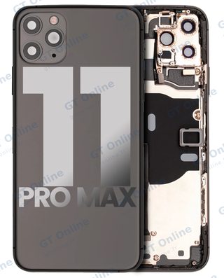 Châssis pour Apple iPhone 11 Pro Max (origine d'occasion — grade A, gris sidéral)
