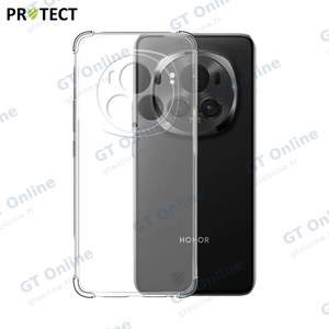 Coque Silicone Renforcée PROTECT pour Honor Magic 6 Pro Transparent