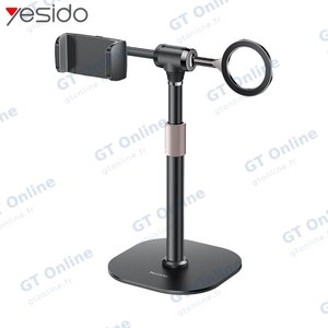 Support pour Smartphone Yesido C297 Double Fonction Noir