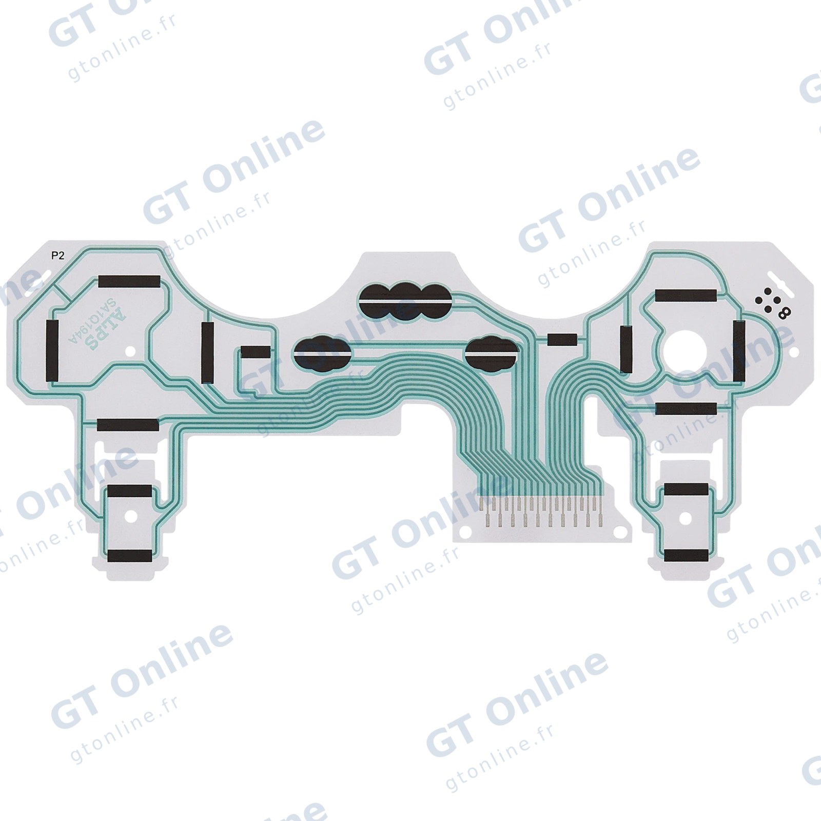 Nappe des boutons à film conducteur pour manette Sony DualShock 3 (PS3) CECH-ZC2U — SA1Q194A
