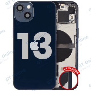 Châssis pour Apple iPhone 13 (version US, origine d'occasion — grade A, minuit)