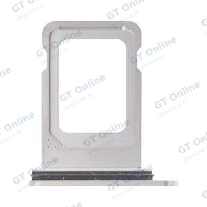 Tiroir SIM Apple iPhone 15 Pro/iPhone 15 Pro Max Titane Blanc