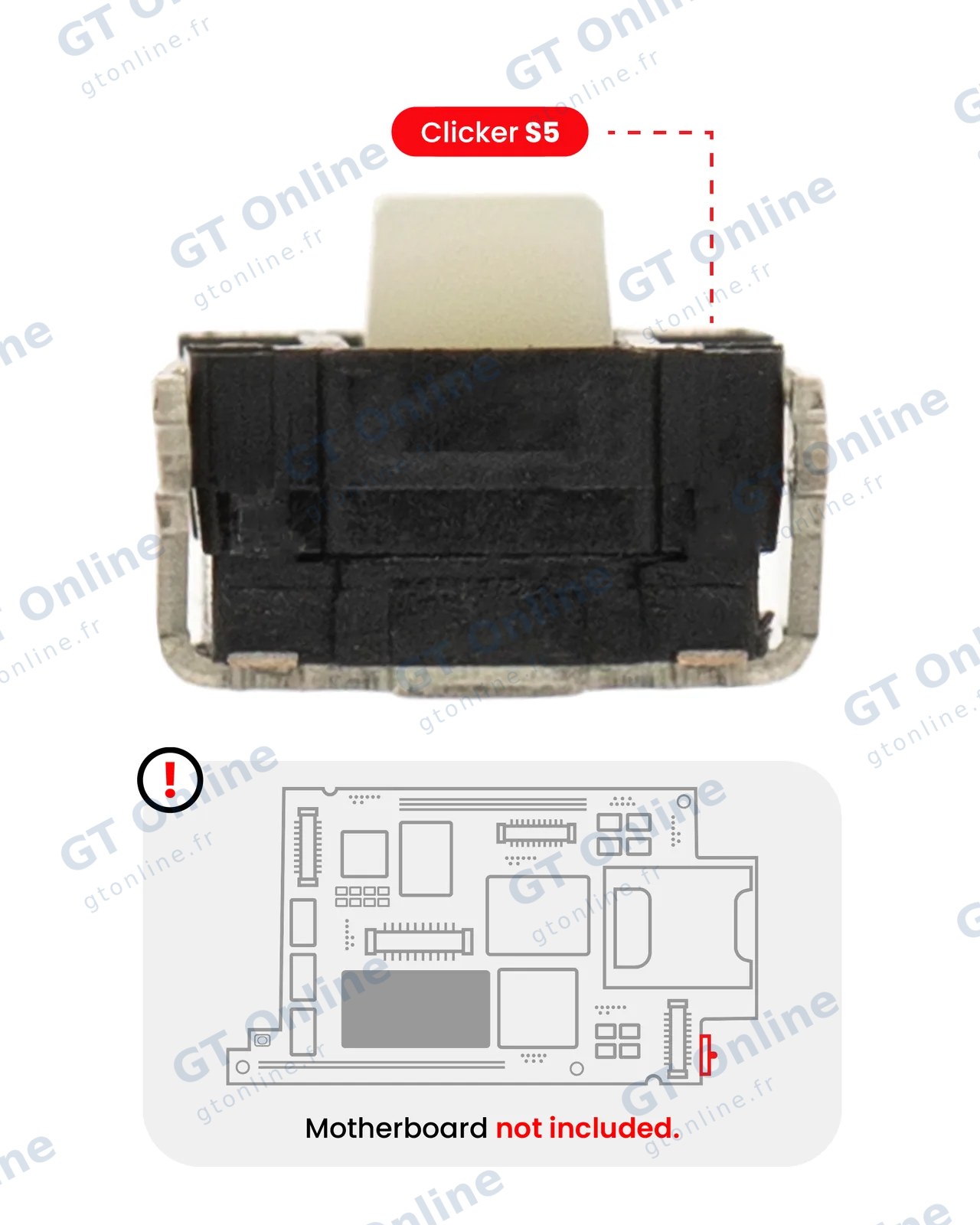 Pièce à microsouder pour Clicker S5