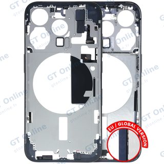 Châssis pour Apple iPhone 15 Pro (version EU, origine d'occasion — grade B, Blue Titanium)