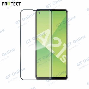 Verre Trempé Intégral PROTECT pour Samsung Galaxy A21S A217F Noir