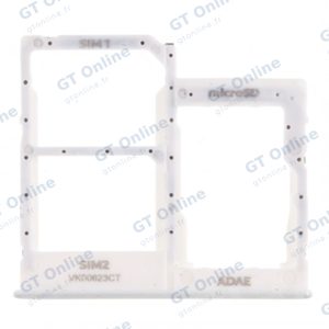 Tiroir Sim Premium Samsung Galaxy A41 A415 Blanc