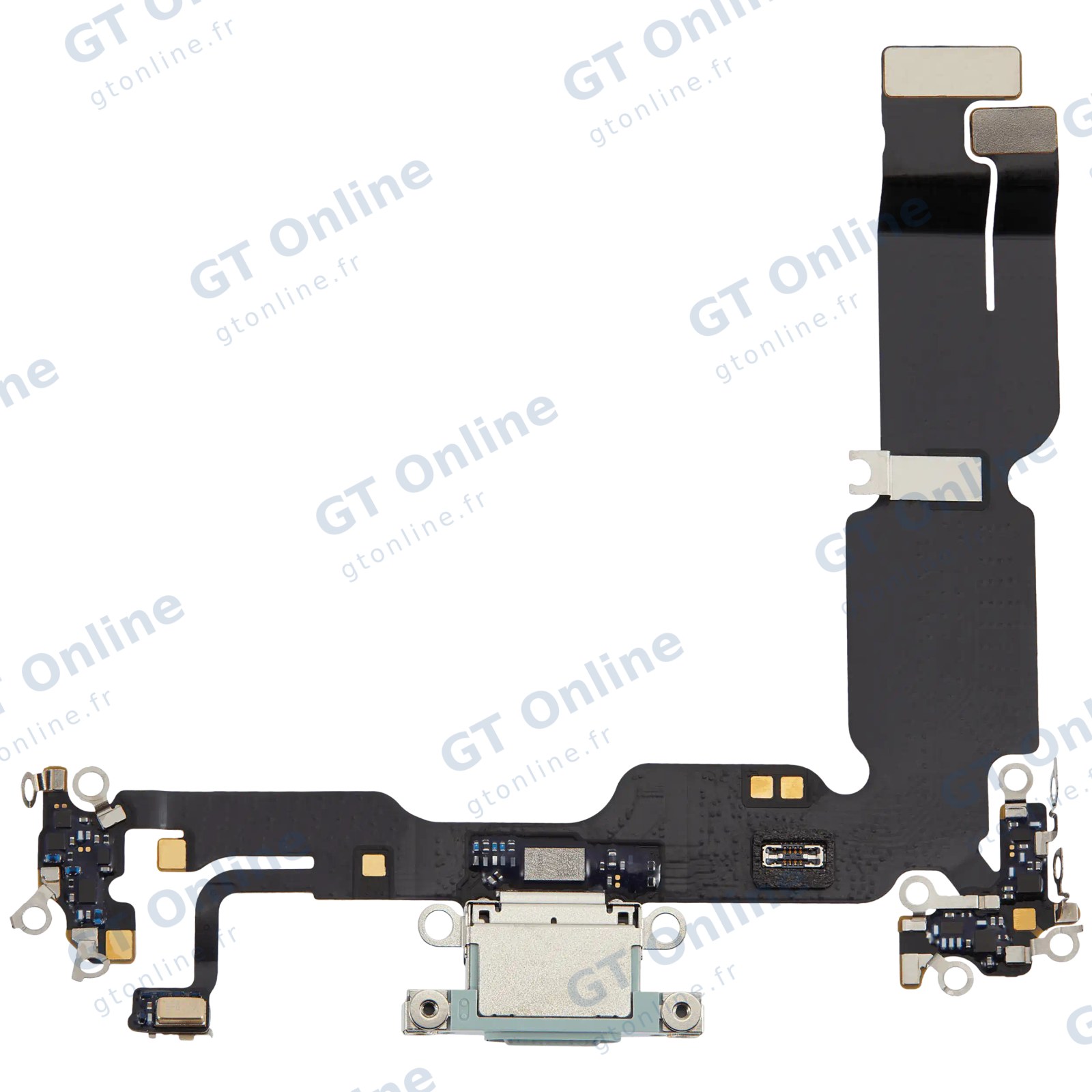 Dock de charge pour Apple iPhone 15 Plus (origine d'occasion, vert)