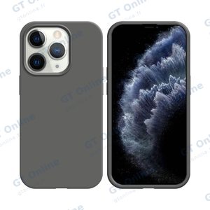 Coque Silicone Compatible pour Apple iPhone 11 Pro Max (#34) Gris Foncé