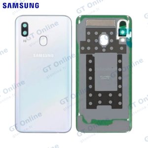 Cache Arrière Original Samsung Galaxy A40 A405 GH82-19406B Blanc
