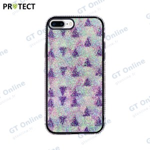 Coque de Protection ID045 PROTECT pour Apple iPhone 7 Plus/iPhone 8 Plus Violet
