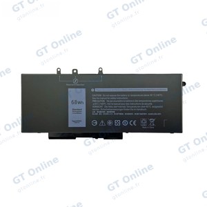 Batterie Ordinateur Portable Premium GJKNX pour Dell Latitude 5280 5290 5480 5490 5495 5580 5590