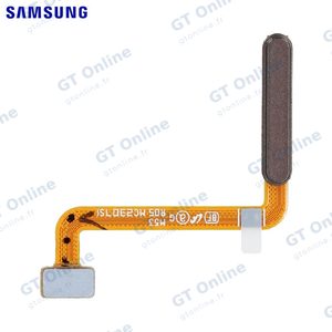 Lecteur Empreinte Original Samsung Galaxy M53 5G M536 GH96-15110B Marron