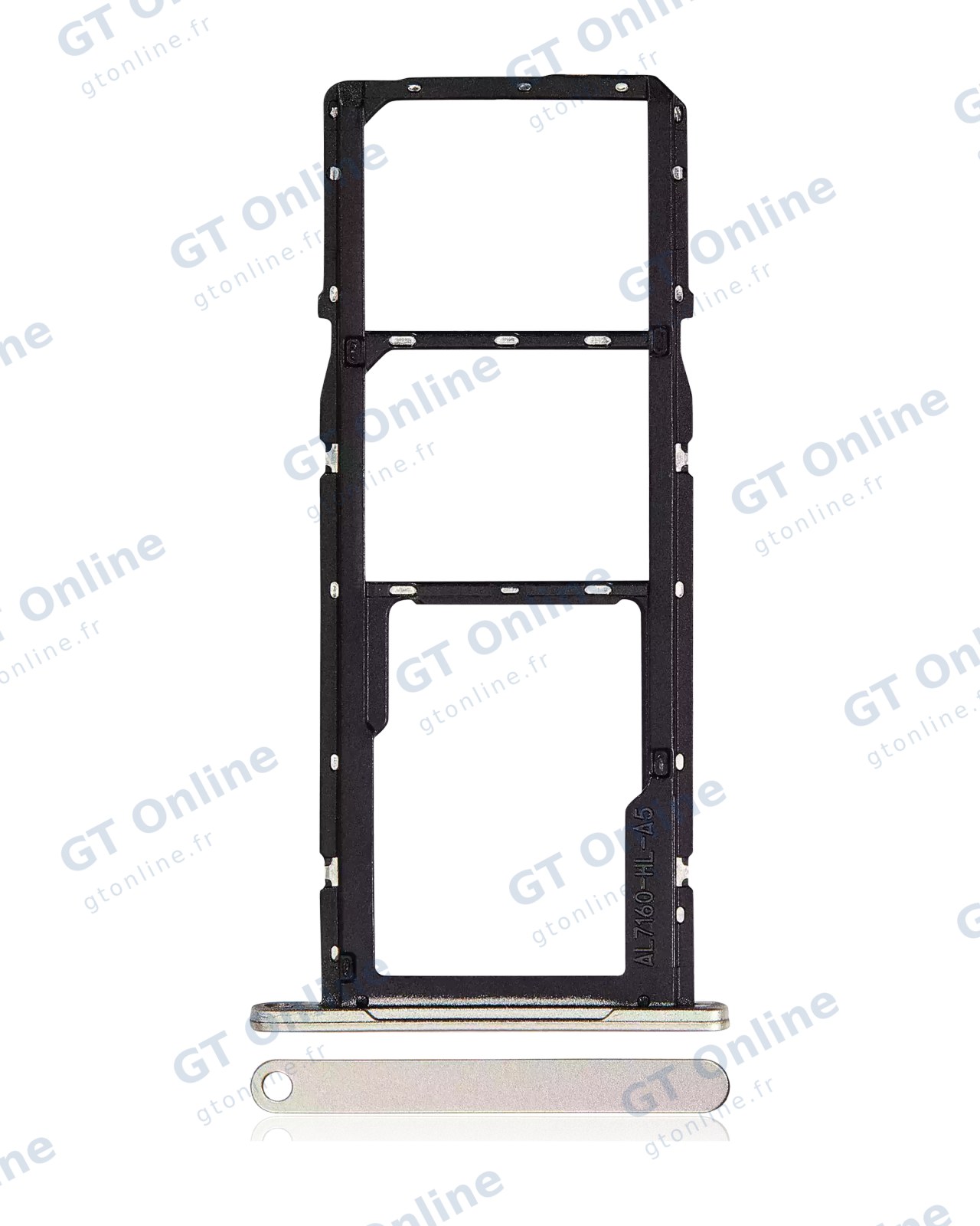 Tiroir SIM pour Samsung Galaxy A06 (A065 / 2024) (premium, or)
