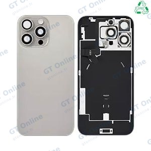 Cache Arrière Aftermarket (PIEC) Apple iPhone 16 Pro Max Titane Naturel