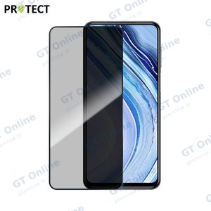 Verre Trempé PRIVACY PROTECT pour Xiaomi Redmi Note 9S Transparent
