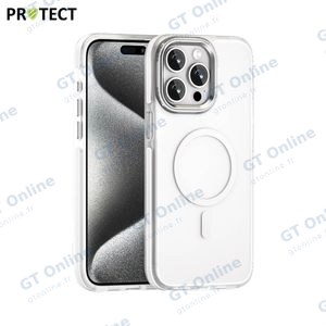 Coque de Protection MagSafe MS01 PROTECT pour Apple iPhone 15 Pro Max Blanc