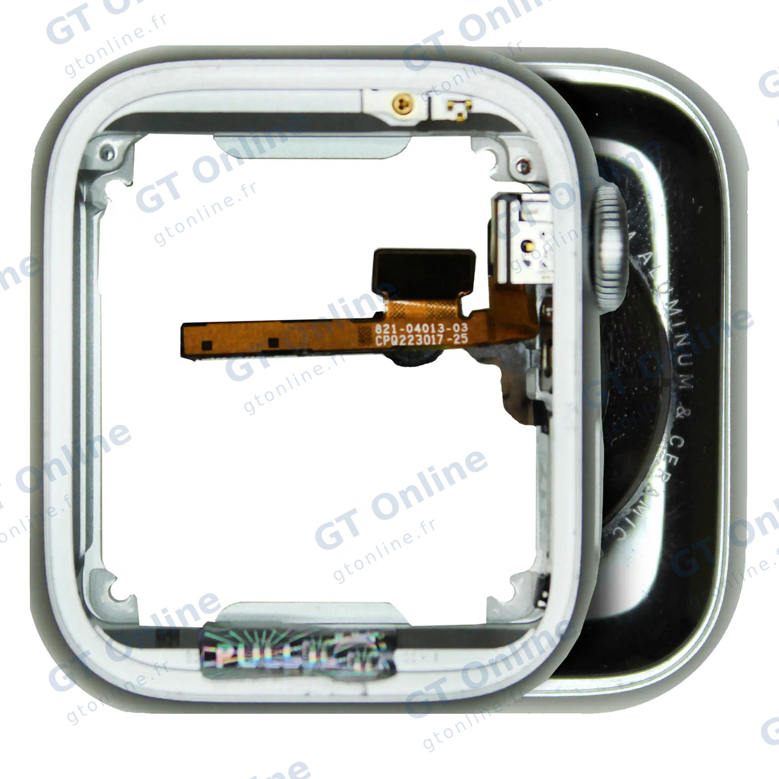 Châssis pour Apple Watch Series 8 (41MM) (version GPS, origine d'occasion — grade A, Aluminum/Silver)