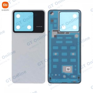 Cache Arrière Original Xiaomi Poco X6 5G 560008N16P00 Blanc