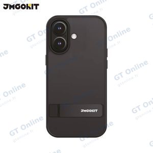 Coque de Protection Metal Bracket JMGOKIT pour Apple iPhone 17 Noir