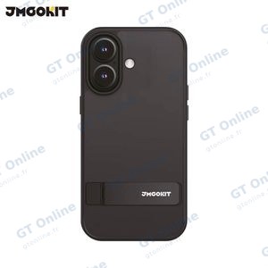 Coque de Protection Metal Bracket JMGOKIT pour Apple iPhone 17 Noir