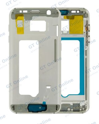 Châssis pour Samsung Galaxy S7 (G930A / G930T) (avec petits composants, argent)