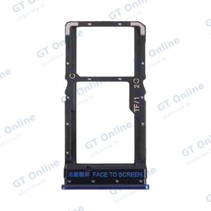 Tiroir Sim Premium Xiaomi Poco X3 Pro Bleu Glace