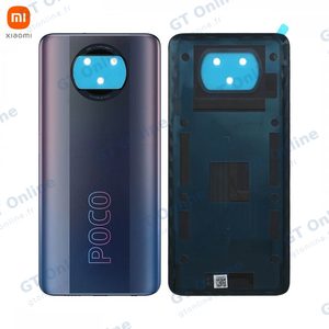 Cache Arrière Original Xiaomi Poco X3 Pro 55050000UZ6D Noir Obscure
