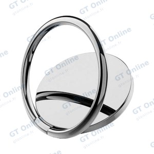 Bague Support Smartphone en Metal B108 Gris