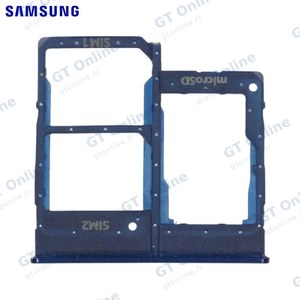 Tiroir SIM Original Samsung Galaxy A20e A202 GH98-44377C Bleu