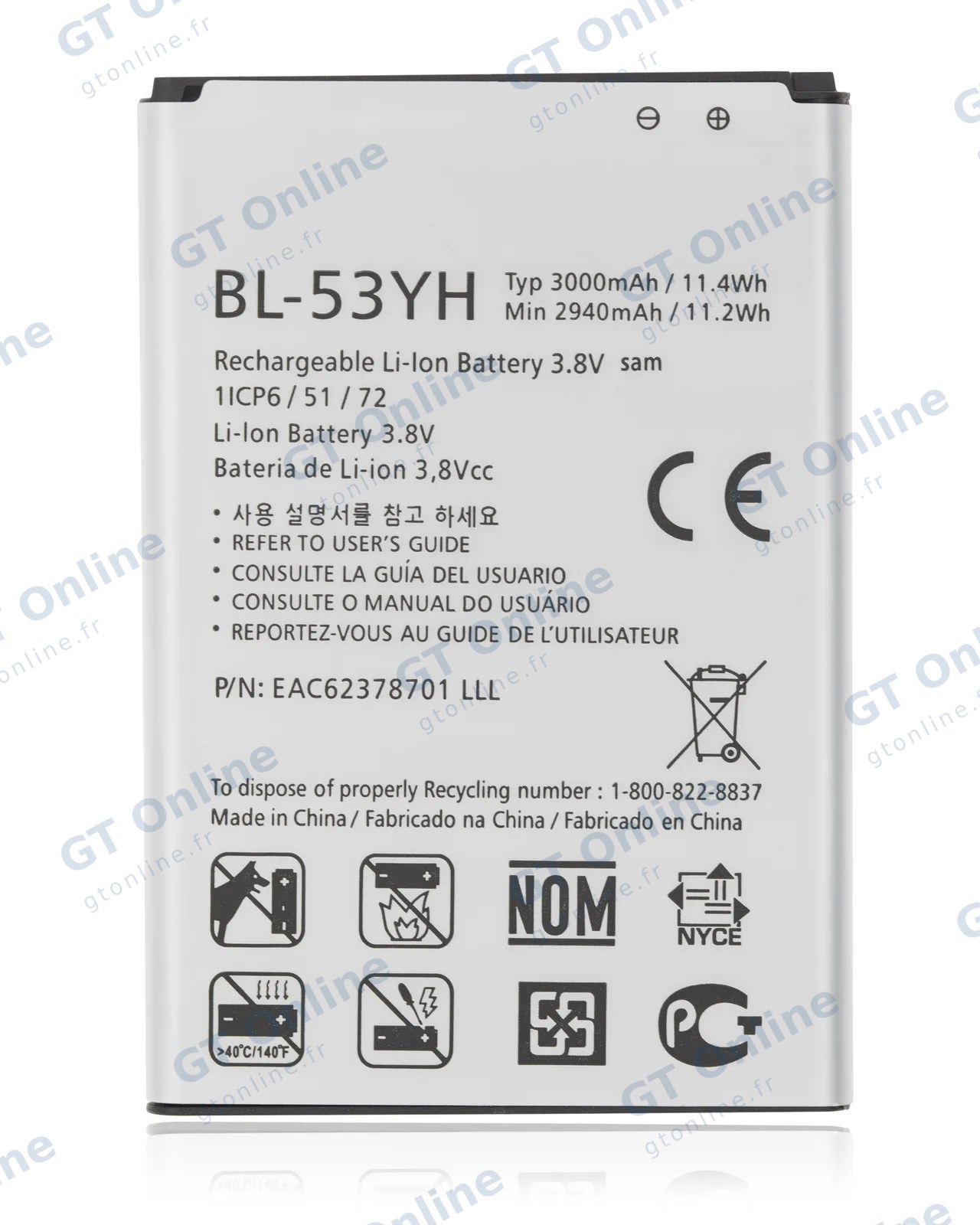Batterie pour LG G3 (BL-53YH)