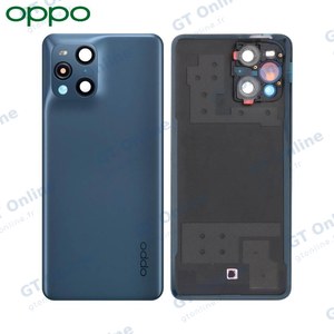 Cache Arrière Original OPPO Find X3 Pro 6561751 Bleu