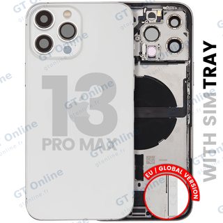 Châssis pour Apple iPhone 13 Pro Max (version EU, origine d'occasion — grade B, argent)