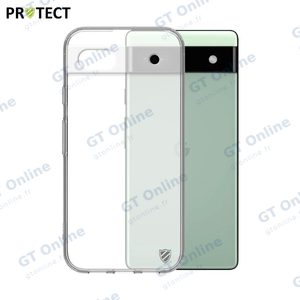 Coque Silicone PROTECT pour Google Pixel 6a Transparent