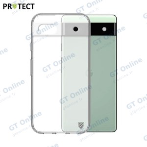 Coque Silicone PROTECT pour Google Pixel 6a Transparent